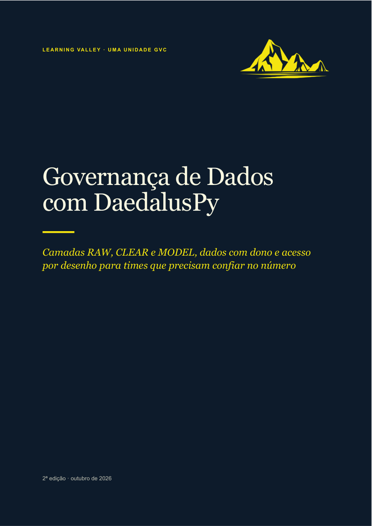 E-Book: Governança de Dados com DaedalusPy