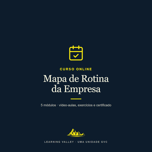 Mapa de Rotina da Empresa