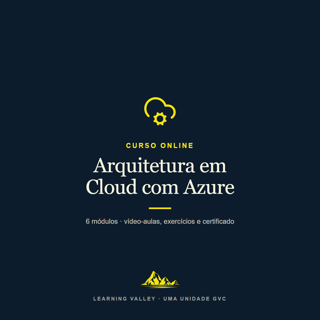 Arquitetura em Cloud com Azure