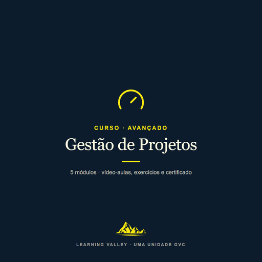 Gestão de Projetos | Avançado